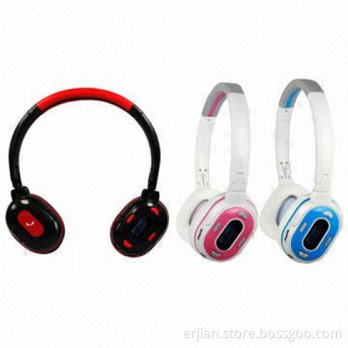 Fold-able Headphone Wireless Bluetooth with Mic for Smartphones, Tablet PCs and MP3 Players